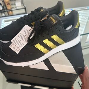 adidas (WMNS) Run 60s 2.0 'Black Gold' size 10